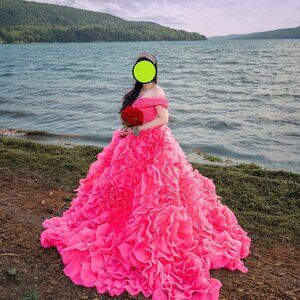 Pink Wedding Dress that will make you feel like a Princess!